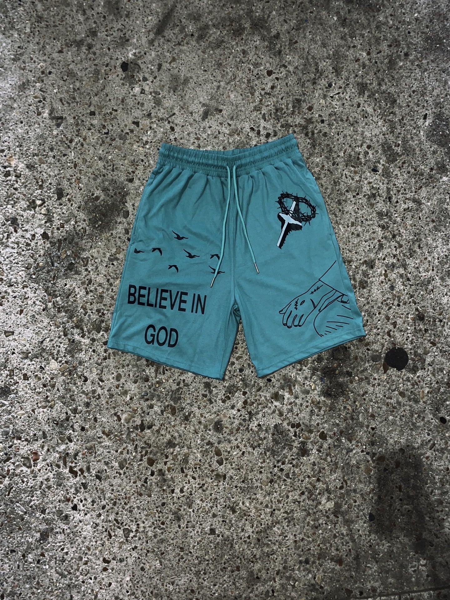 Believe In God Shorts