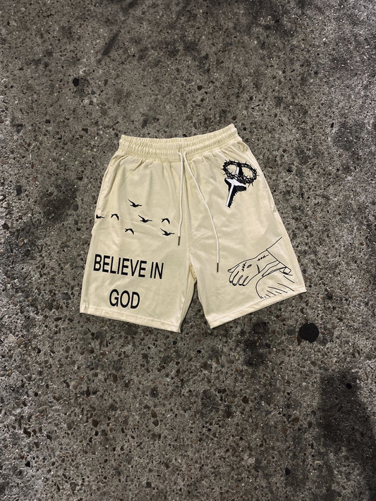 Believe In God Shorts